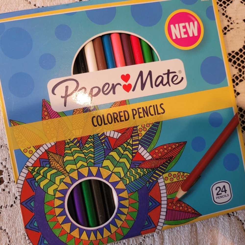 BACK TO  SCHOOL                 Paper mate coloring pencils(24)